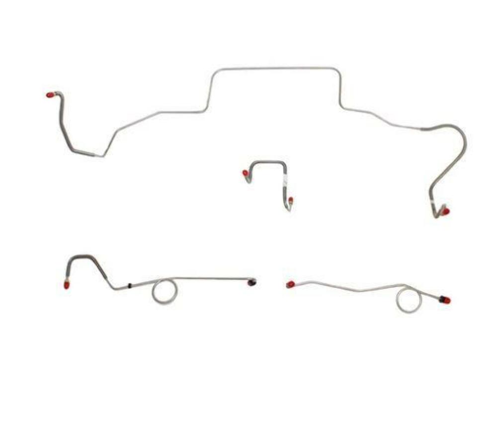 1967 Dodge Coronet Brake Line & Hose Kit - BLH120SS - Brake Line and Hose Kit Car Part People