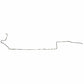 1967 Dodge Coronet Brake Line & Hose Kit - BLH121OM