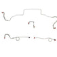 1967 Dodge Charger Brake Line & Hose Kit - BLH122SS