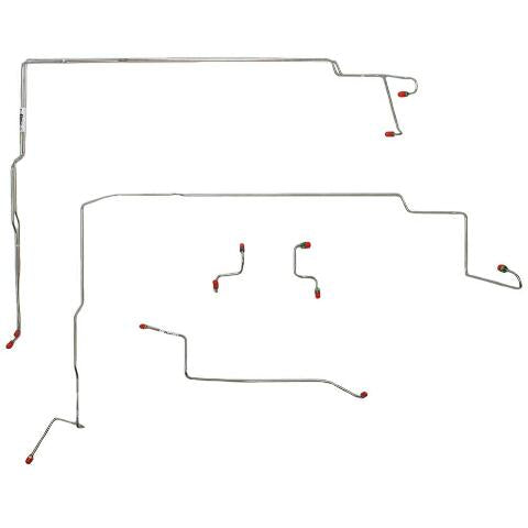 94-95 Mustang GT Brake Line & Hose Kit AWABS