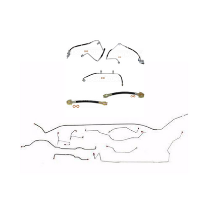 Complete Brake Line & Hose Kit For 03-04 Jeep Grand Cherokee After 04/27/2003 St - Brake Line and Hose Kit Car Part People