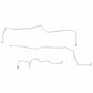96-98 Ford Mustang GT Brake Line & Hose Kit w/ ABS BLH15