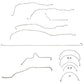 2005 - 2007 Chevrolet Silverado 1500 Complete Brake Line & Hose Kit - BLH19