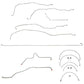 Fine Lines BLH2 -  Brake Line & Hose Kit Reg Cab/Long Bed for 01-07 Chevrolet Silverado 2500HD
