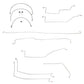 05-07 Chevrolet Silverado 1500 Brake Line & Hose Kit 2WD Reg Cab/Long Bed
