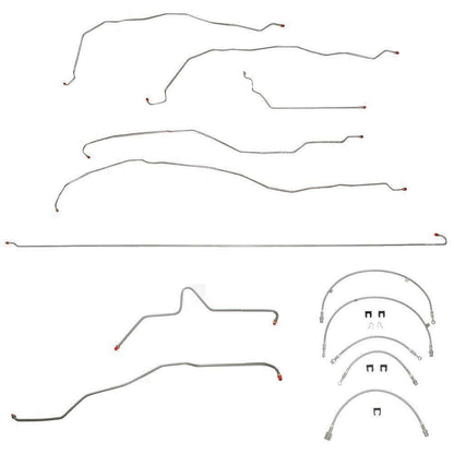 05-07 Chevrolet Silverado 1500 Brake Line & Hose Kit 4WD Reg Cab /Long Bed - Brake Line and Hose Kit Car Part People