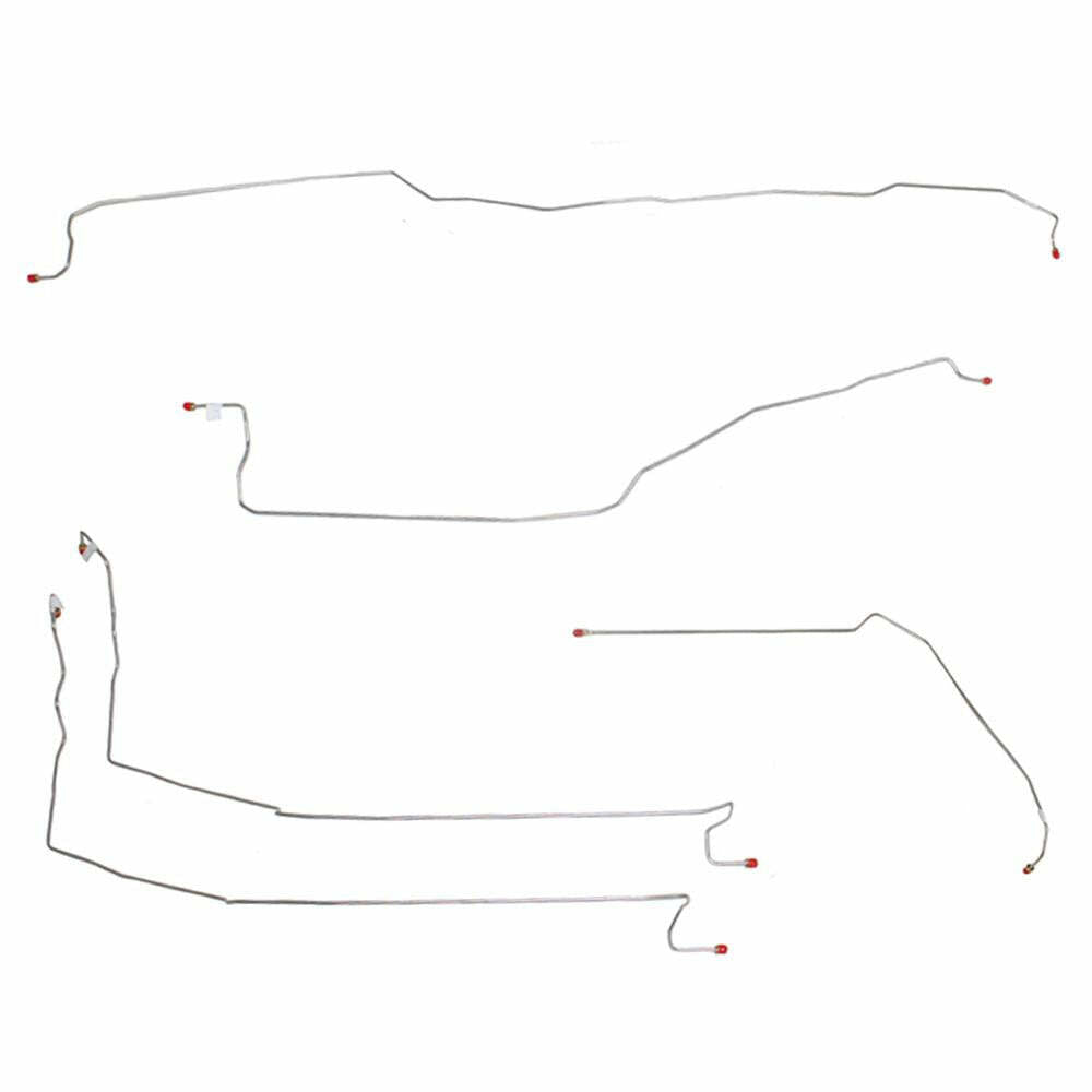 05-07 Chevrolet Silverado 1500 Brake Line & Hose Kit 4WD Reg Cab /Long Bed - Brake Line and Hose Kit Car Part People