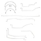 05-07 GMC Sierra 1500 Brake Line & Hose Kit 4WD Ext Cab/Long Bed