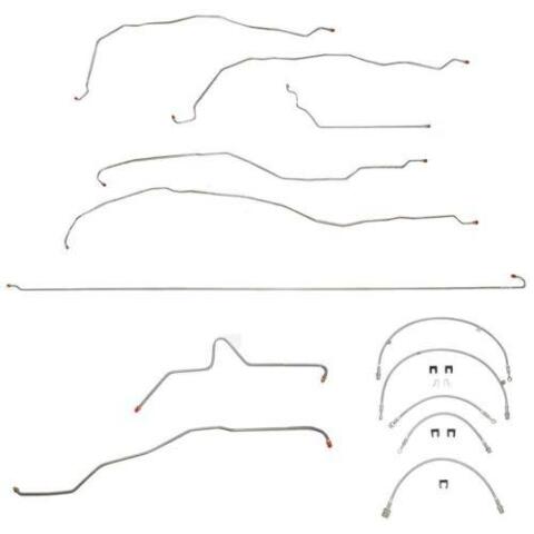 99-02 Chevrolet Siverado 1500 Brake Line & Hose Kit 2WD