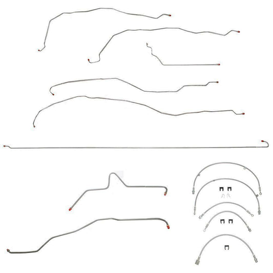 01-07 GMC Sierra 2500 HD Brake Line & Hose Kit Ext Cab/Long Bed 6.0L V8 - Brake Line and Hose Kit Car Part People