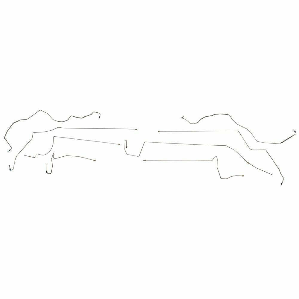 For Toyota Tundra Limited 2007-14 BrakeLine&Hose 4WD ShortBed CrewCab-BLH42-CPP - Brake Line and Hose Kit Car Part People