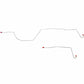 For Ford F-150 Lariat 97-01 BrakeLine&Hose 4WD ShortBed ExtCab-BLH43-CPP - Brake Line and Hose Kit Car Part People