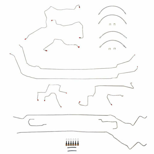 99-02 Mercury Cougar Brake Line & Hose Kit - Brake Line and Hose Kit Car Part People