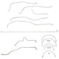 For Chevy Silverado 2500 HD 01-07 Complete BrakeLine & Hose Kit ExtCab-BLH7-CPP