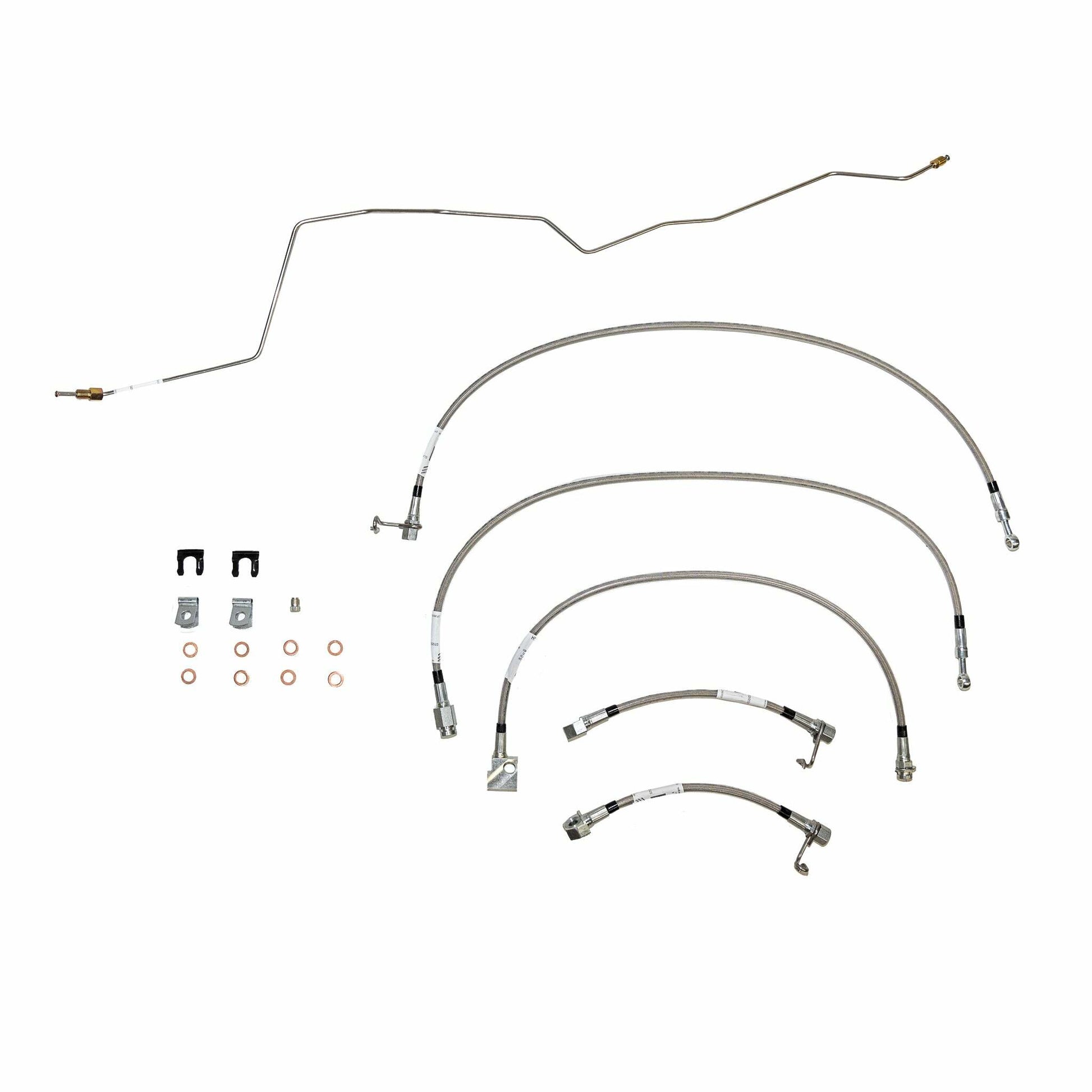 01-02 Dodge Ram 2500 Brake Line & Hose Kit 4WD Ext Cab/Short Bed Disc Brakes Aut - Brake Line and Hose Kit Car Part People