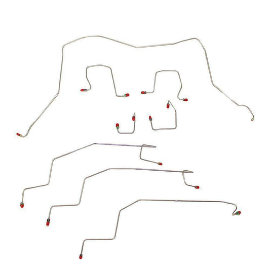 For Dodge Ram 2500 2001-02 BrakeLine&Hose 4WD LongBed ExtCab Auto Disc-BLH74-CPP - Brake Line and Hose Kit Car Part People