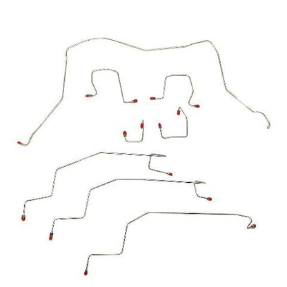 For Dodge Ram 2500 2001-02 BrakeLine&Hose 4WD LongBed ExtCab Auto Disc-BLH74-CPP