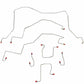 98-01 Dodge Ram 2500 Brake Lines & Hose Kit 4WD Ext Cab/Long Bed RWABS Non Duall - Brake Line and Hose Kit Car Part People
