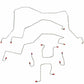 98-01 Dodge Ram 2500 Brake Lines & Hose Kit 4x4 Ext Cab/Short Bed Non Dually