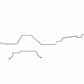 98-01 Dodge Ram 2500 Brake Lines & Hose Kit 4WD Ext Cab/Short Bed Non Dually - Brake Line and Hose Kit Car Part People