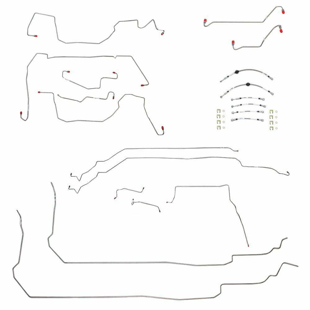 04-06 Pontiac GTO Brake Line & Hose Kit - Brake Line and Hose Kit Car Part People