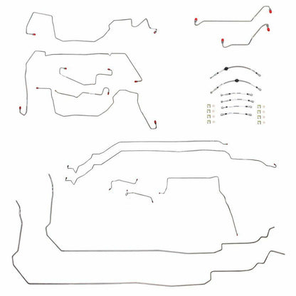 04-06 Pontiac GTO Brake Line & Hose Kit - Brake Line and Hose Kit Car Part People