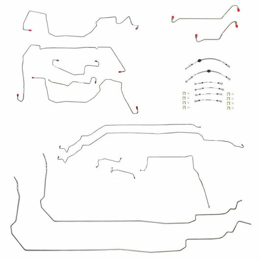04-06 Pontiac GTO Brake Line & Hose Kit - Brake Line and Hose Kit Car Part People