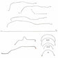 03-06 GMC Yukon 1500 Brake Line & Hose Kit 4WD  No Traction Control 130 WB
