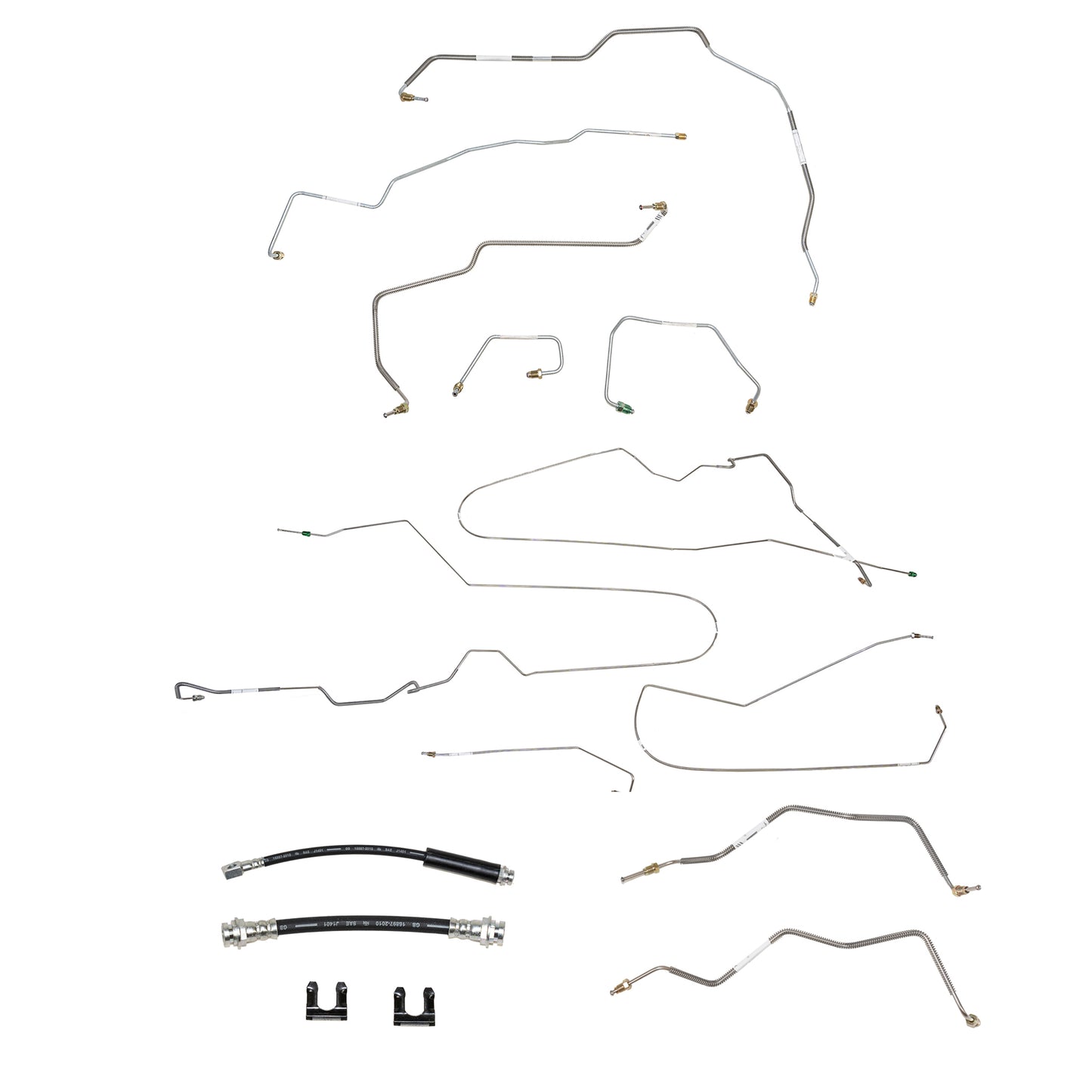 Complete Brake Line & Hose Kit For 00-05 Cavalier / Sunfire ABS BLH96 - Brake Line and Hose Kit Car Part People