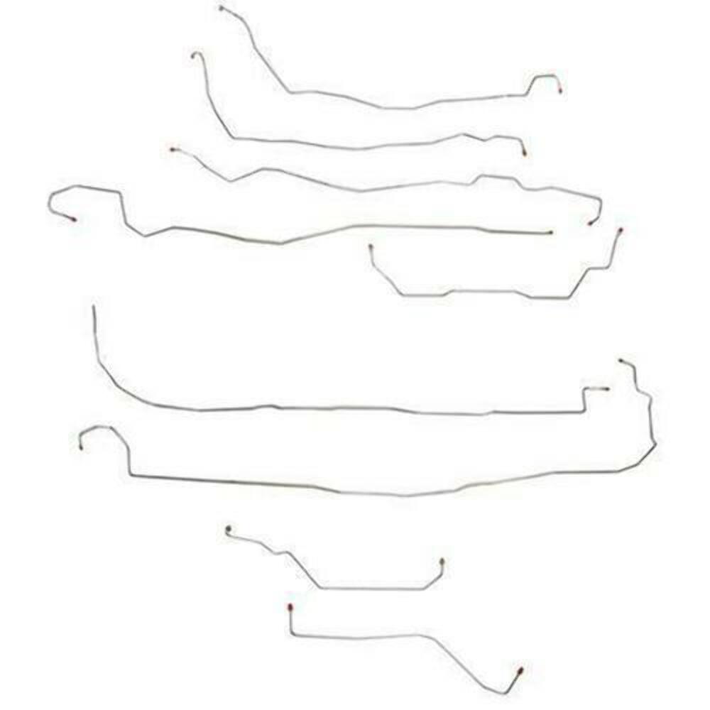 Fine Lines BLH97 - Complete Brake Line & Hose Kit for 2003 - 2007 Hummer - Brake Line and Hose Kit Car Part People