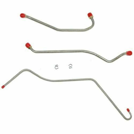 1969 Chevrolet Bel Air Pump to Carburetor Fuel Line w/ Quadrajet - BPC6903SS - Pre-Bent Fuel Lines Car Part People