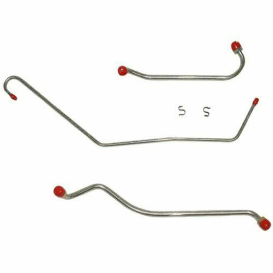 1969 Chevrolet Bel Air Pump to Carburetor Fuel Line 4BBL w/ Quadrajet BPC6905OM - Pre-Bent Fuel Lines Car Part People