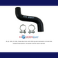 Fits 1958 - 1961 Chevrolet Full Size  By-Pass Hose BPH401