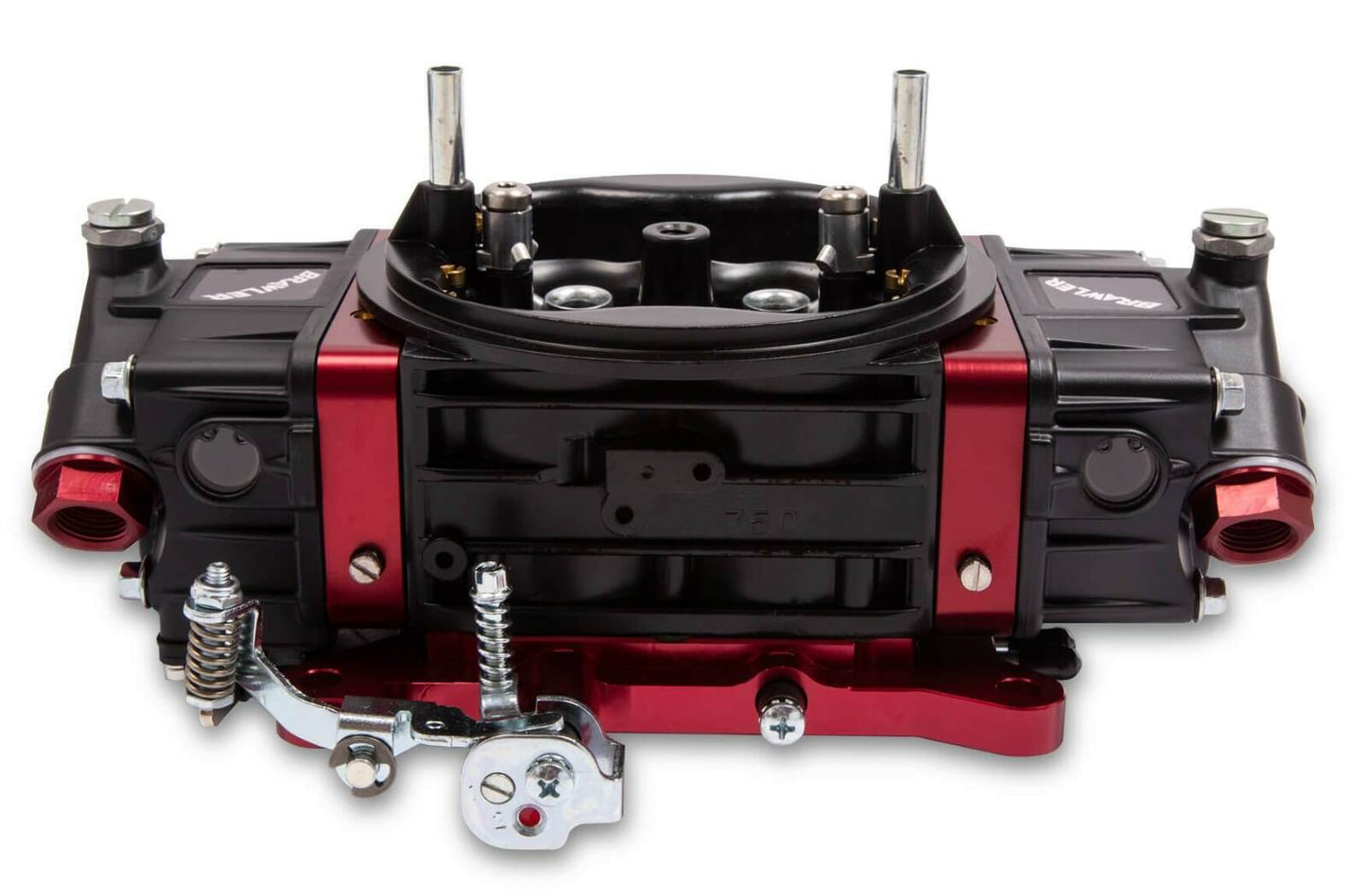 Quick Fuel Carburetor BR-67331; Brawler Race 750 cfm 4bbl Mechanical Black/Red