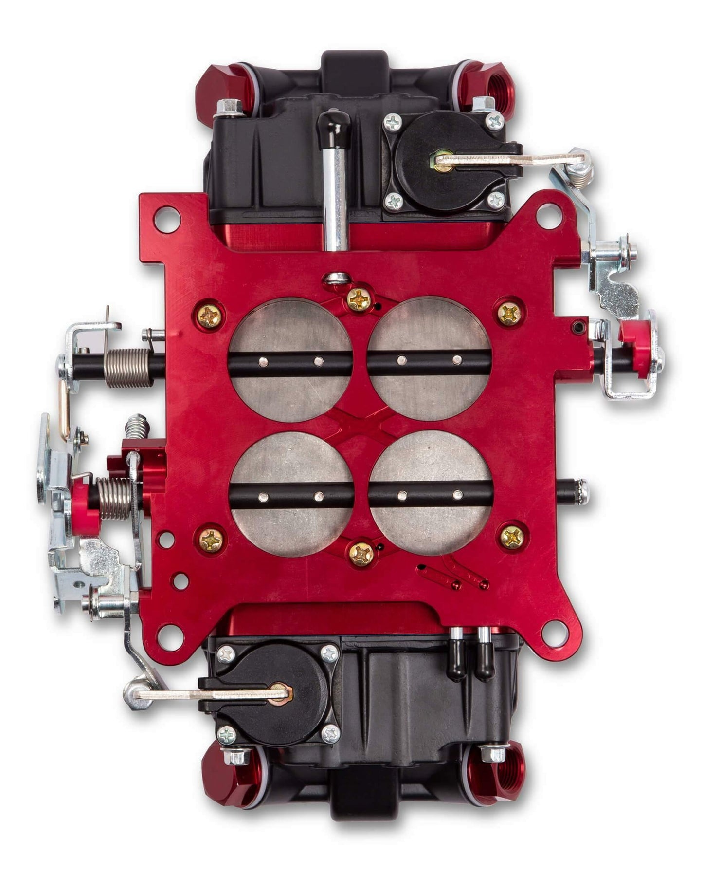 Quick Fuel Carburetor BR-67331; Brawler Race 750 cfm 4bbl Mechanical Black/Red