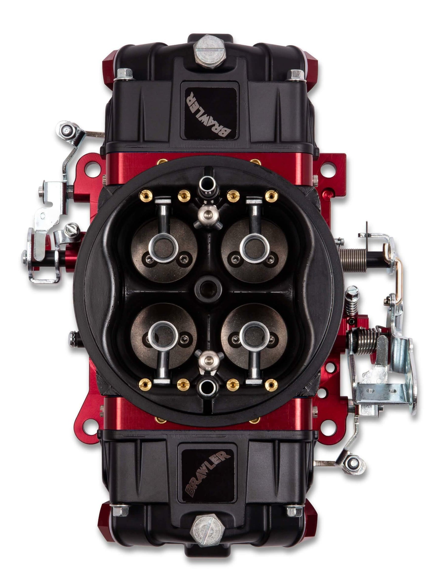 Quick Fuel Carburetor BR-67331; Brawler Race 750 cfm 4bbl Mechanical Black/Red