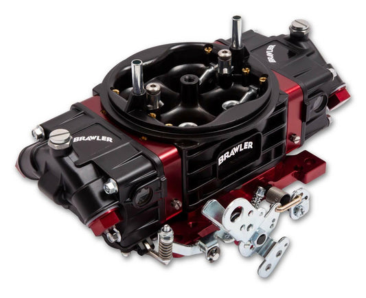 Quick Fuel Carburetor BR-67331; Brawler Race 750 cfm 4bbl Mechanical Black/Red