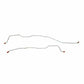 1958 Chevrolet Bel Air Rear Axle Brake Lines Stainless - BRA5801SS