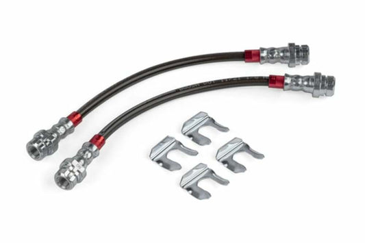 Fits 2006-09 A3 Quattro Audi Braided S/S Brake Lines Rear Set BRK00048