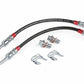 Fits 2015-20 A3 Quattro Audi Braided S/S Brake Lines Rear set BRK00051
