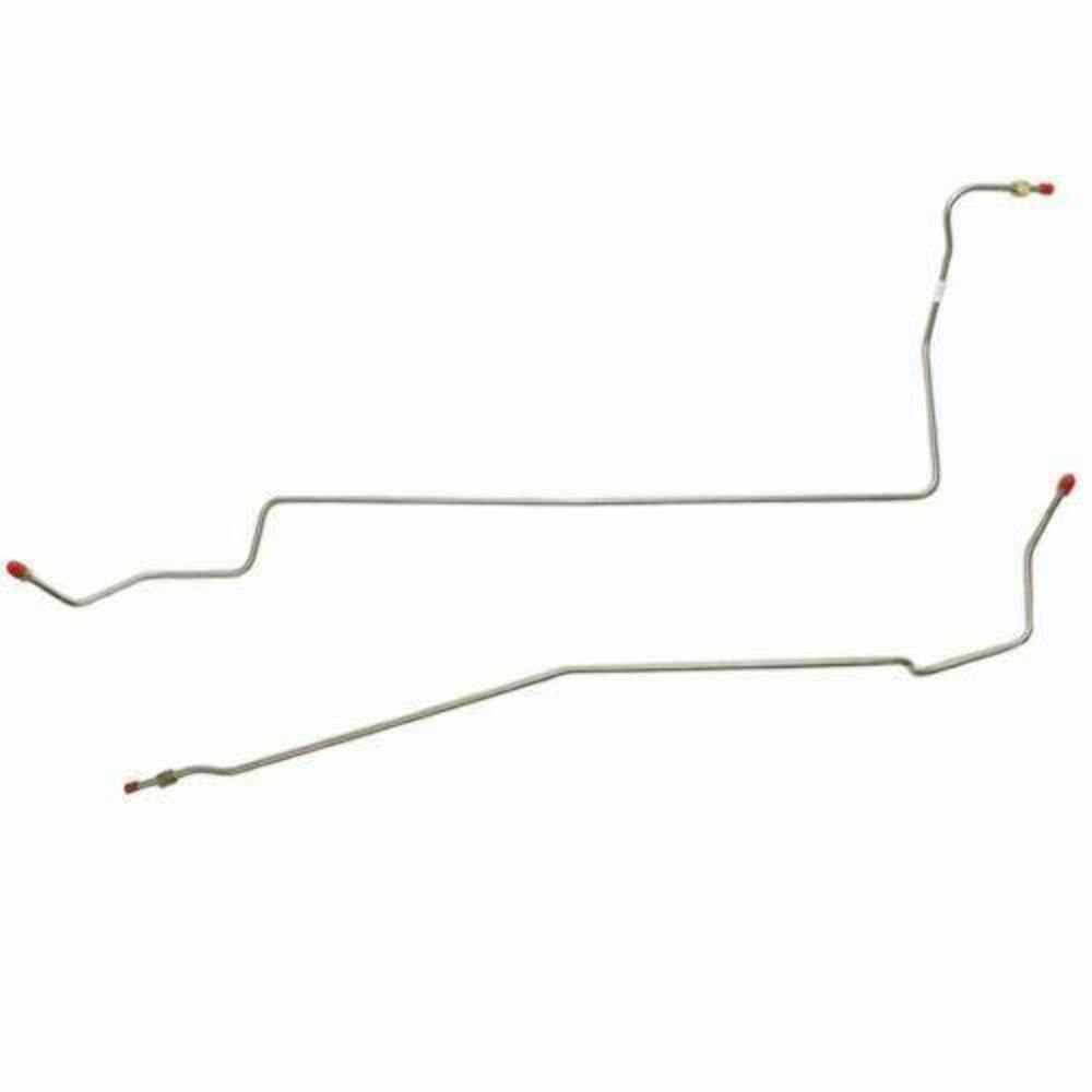 1955-57 Chevrolet Bel Air V8 Transmission Line Set w/ TH350/400 - BTC5512SS - Transmission Lines Car Part People
