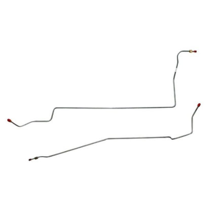 1955-57 Chevrolet Bel Air w/ SML BLK Transmission Line Set TH350/400 - BTC5513OM - Transmission Lines Car Part People