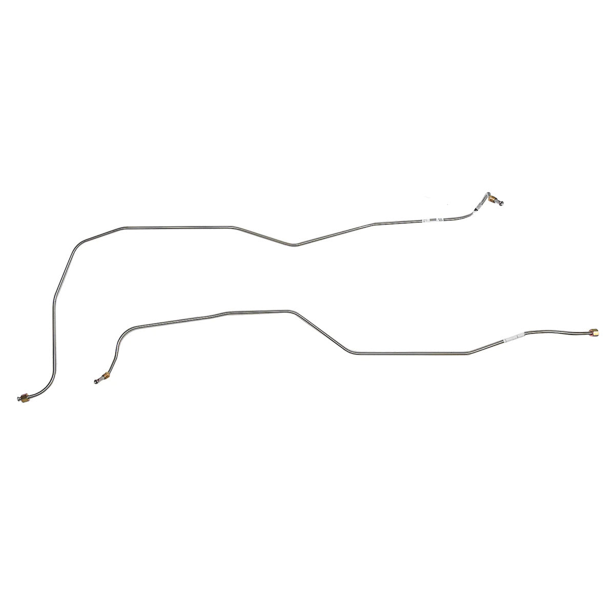 1958-64 Chevrolet Impala SM BLK Transmission Line Set w/ T-350/400 - BTC6111SS - Transmission Lines Car Part People