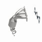 Catalytic Converter with Integrated Exhaust Manifold for HM Grade Federal / EPA Compliant Direct-Fit Manifold Catalytic
