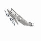 Catalytic Converter with Integrated Exhaust Manifold for HM Grade Federal / EPA Compliant Direct-Fit Manifold Catalytic