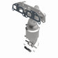 Catalytic Converter with Integrated Exhaust Manifold for HM Grade Federal / EPA Compliant Direct-Fit Manifold Catalytic