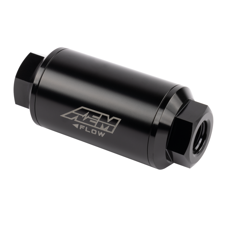 AEM Universal High Volume -6AN Fuel Filter, 10 Micron - 25-204