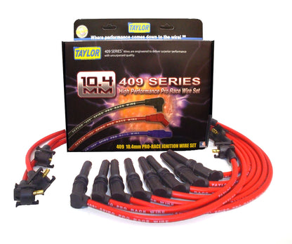 Spark Plug Wire Set Universal 10.4mm Silicone Spiro Pro 409 409 350 ohm/ft 79280