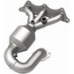Catalytic Converter with Integrated Exhaust Manifold for HM Grade Federal / EPA Compliant Direct-Fit Manifold Catalytic