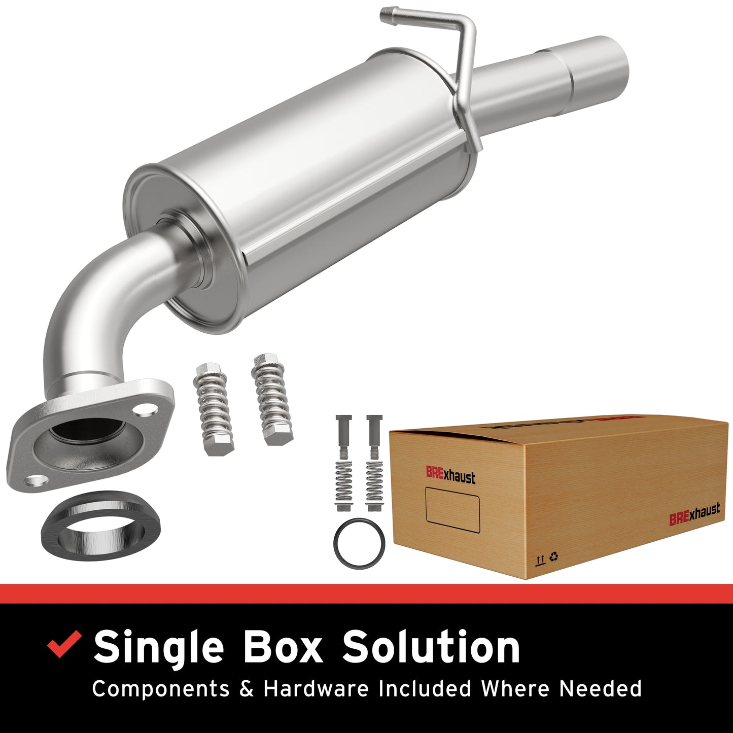 2004-2007 Toyota Highlander Direct-Fit Muffler Kit 108-0117